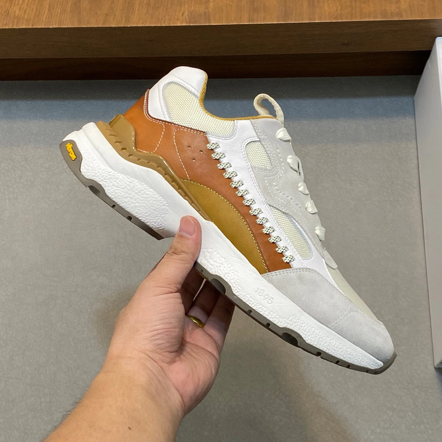 SEETOO нейлоновые кожаные кроссовки замшевые раздвижные резиновые туфли