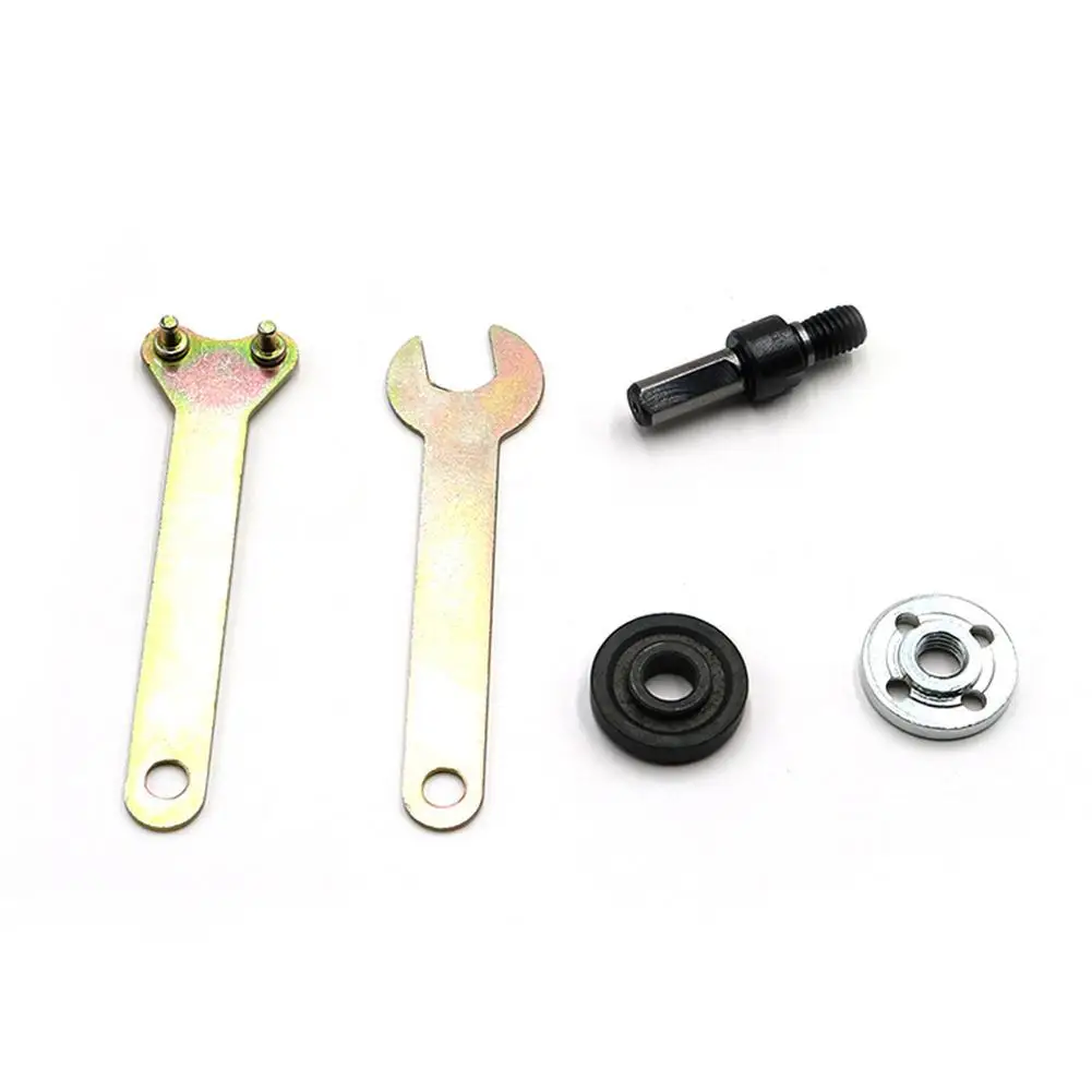 

Connecting Rod Flange Nut Inner Outer Kit For Drill Bit Conversion Angle Grinder Power Tools