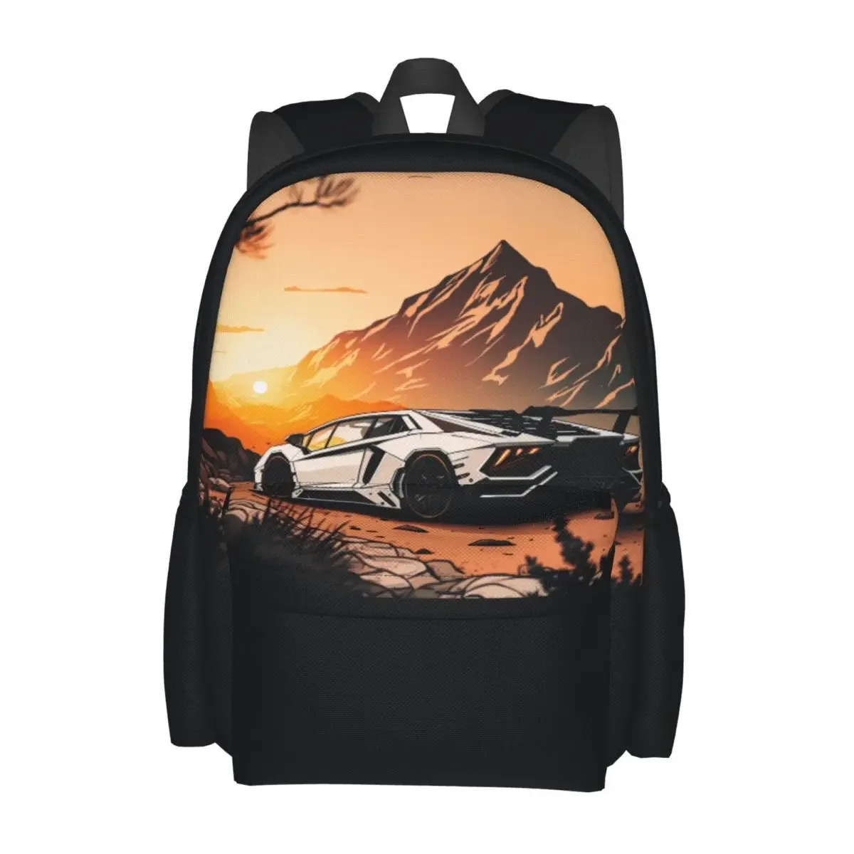 

Роскошный спортивный рюкзак с машинкой Sun Mountain, новинка, мужские рюкзаки с повседневным узором, сумки для старшей школы, красочный рюкзак