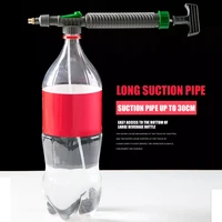 2022jmthigh pressure air pump manual sprayer adjustable drink bottle spray nozzle garden watering tool agriculture sprayer