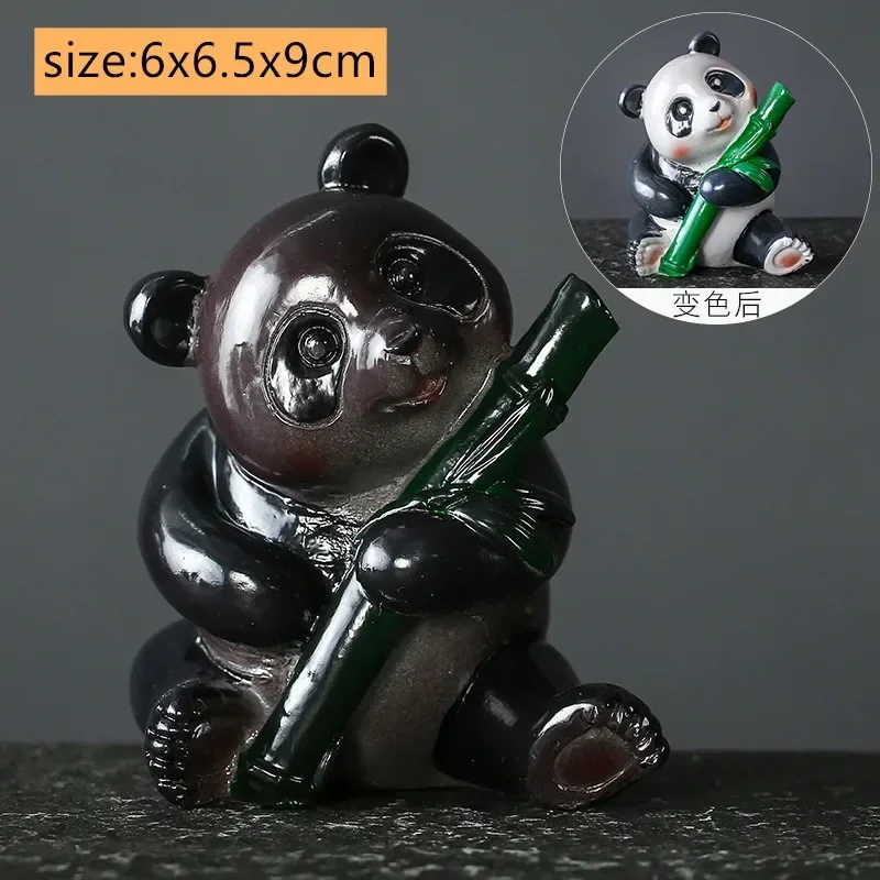 

Китайская смола, меняющая цвет, фигурки животных для чаепития RI ONIY TEASET