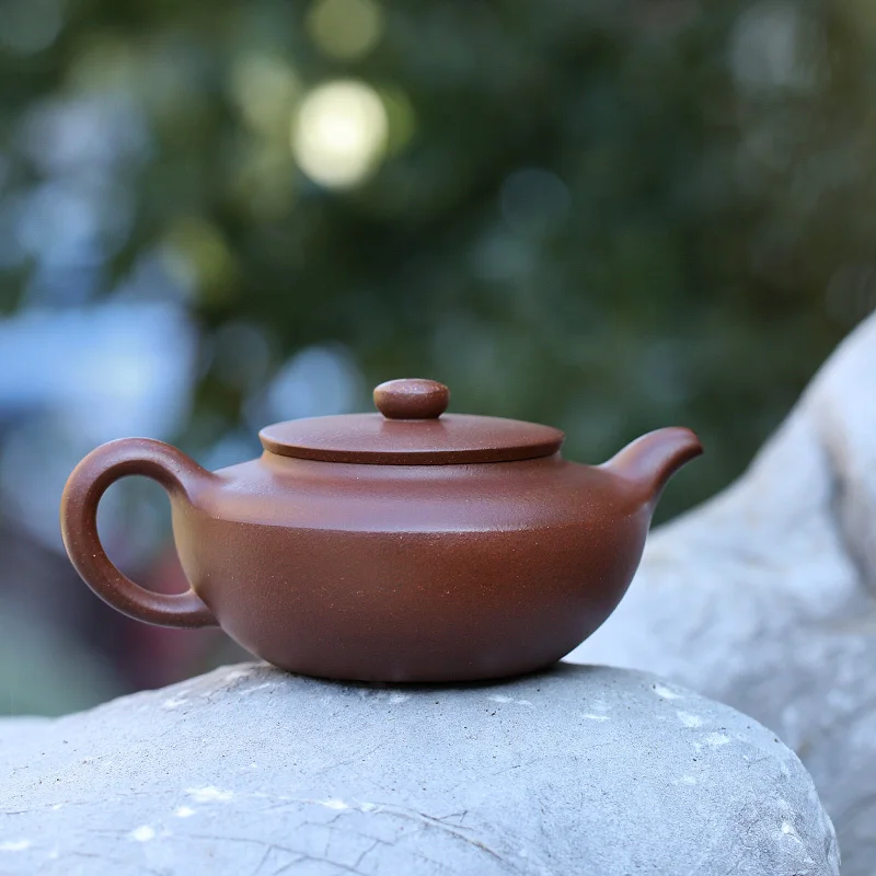 [Jingzhou Kiln] Большая коллекция Yi Фиолетовый глиняный горшок Mud Han Flat Xu Youyou Полностью