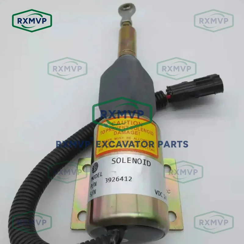 SA-4257-24 3926412 электромагнитный клапан стоп-отключения 24 В черный штекер подходит