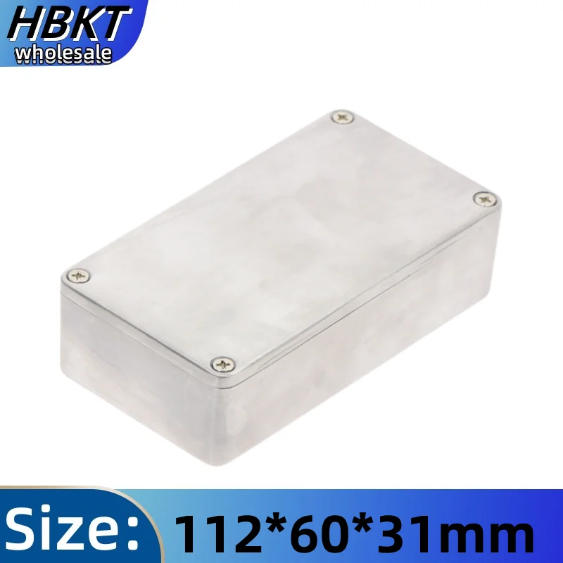 

1Pcs Stomp Box Effects 1590B Style Aluminum Pedal Enclosure FOR Guitar sell Dropshipping 112x60x31mm