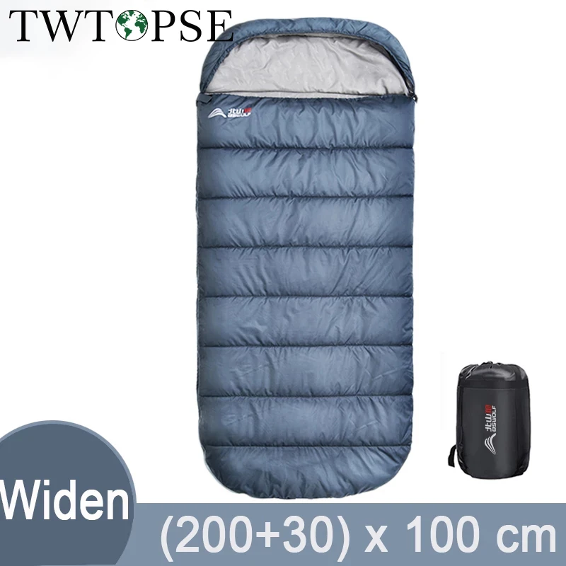 TWTOPSE Widen Sleeping Bag For Spring And Autumn Comfortable Temperature Of 15°C Lightweight Sleeping Bag Fort Hiking Fishing