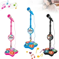 kids microphone with stand karaoke song machine music instrument toys brain training educational toys birthday gift for girl boy
