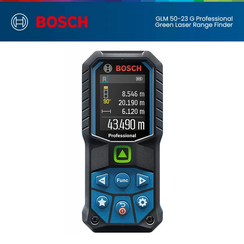 Фото Лазерный дальномер BOSCH GLM4000 GLM50-23G GLM50-27CG GLM30-23G GLM400 30м 40м 50м, цифровая лазерная рулетка для измерений №4