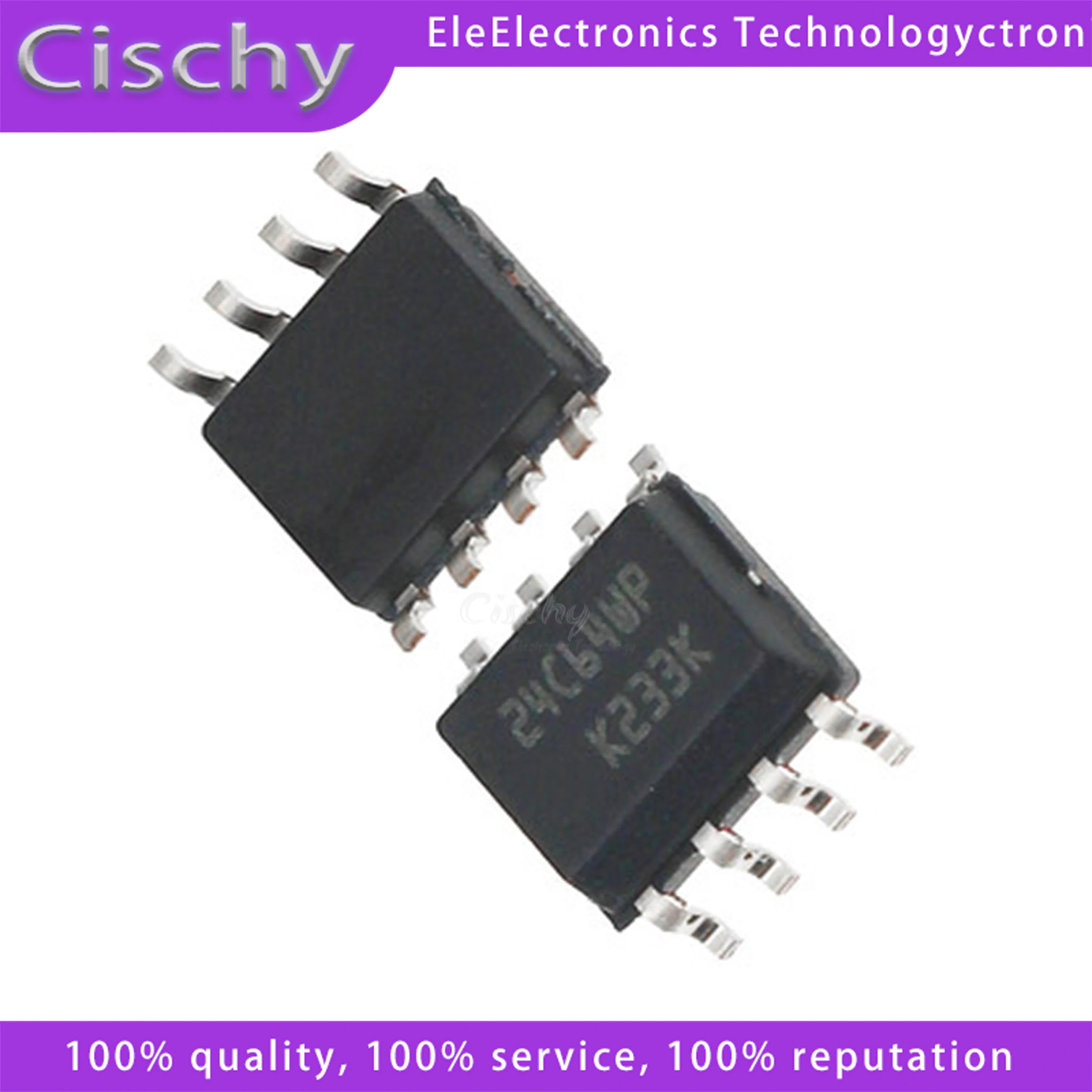 10 шт./партия, фонарики AT24C64N AT24C64A 24C64 24C64AN AT24C64 DIP-8 24C64RP 24C64WP ST24C64WP