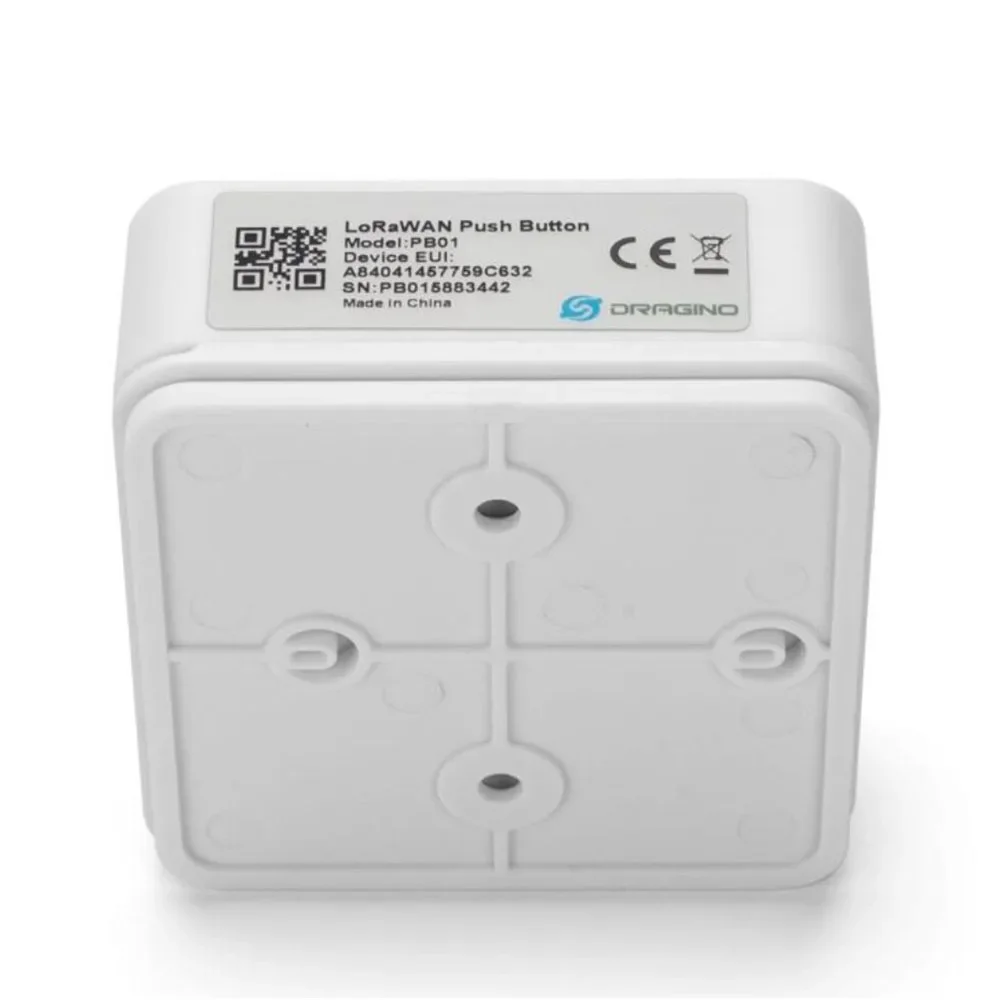 Кнопка Dragino PB01 LoRaWAN, температура окружающей среды, влажность и также восходящая способность эти данные к серверу IoT (art.: 3920cd71197b6) - 3920cd71197b6