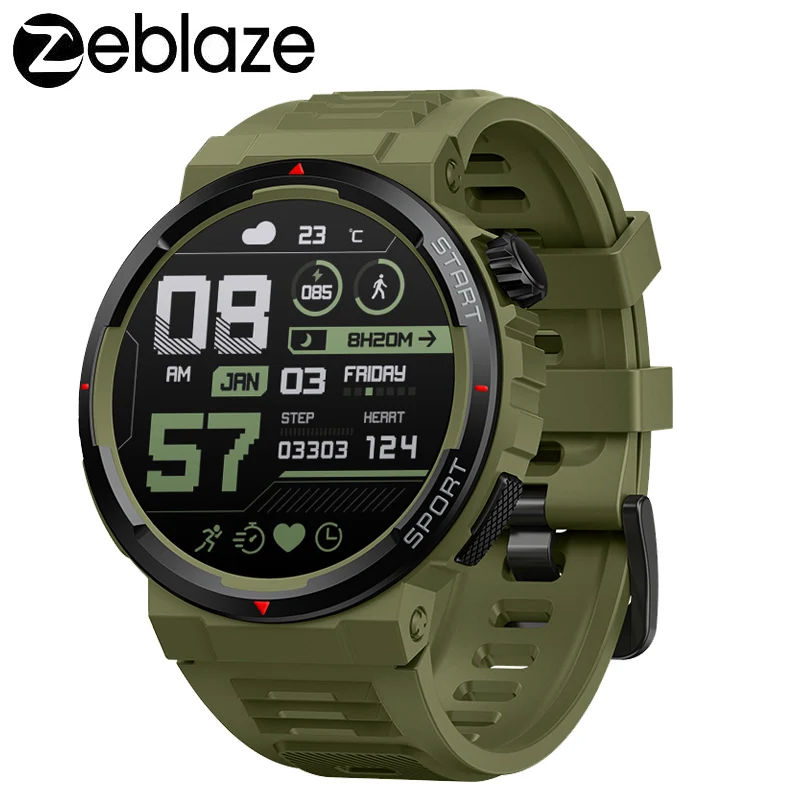 Zeblaze Ares 3 Plus 1 43 дюйма AMOLED HD с постоянным дисплеем умные часы фитнес-трекер