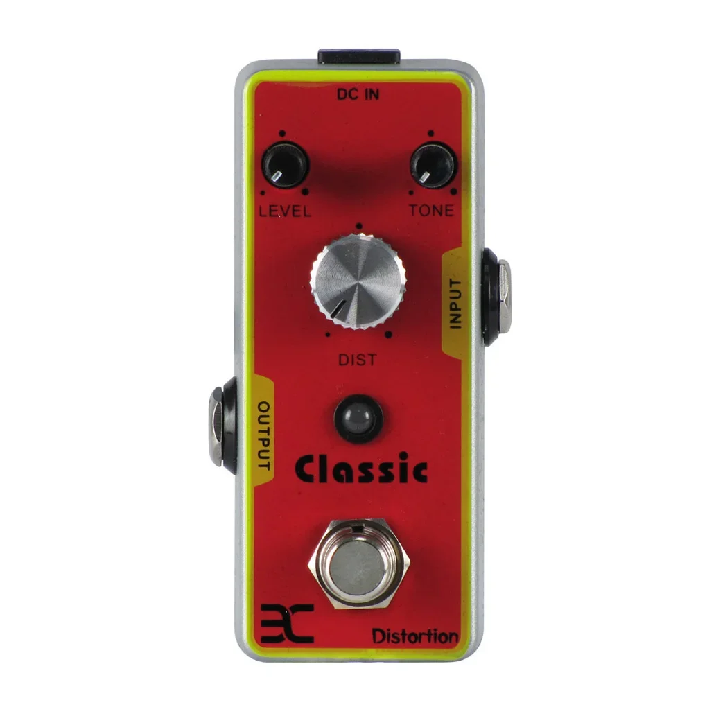 ENO TC-15 педаль для создания гитарных эффектов классическое искажение Nano Single True Bypass