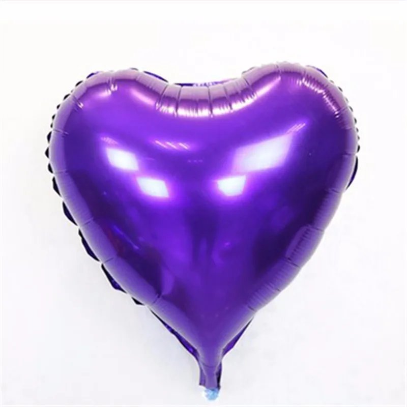 

Party Accessories Heart Balloon Foil Purple 45 cm 18 inch