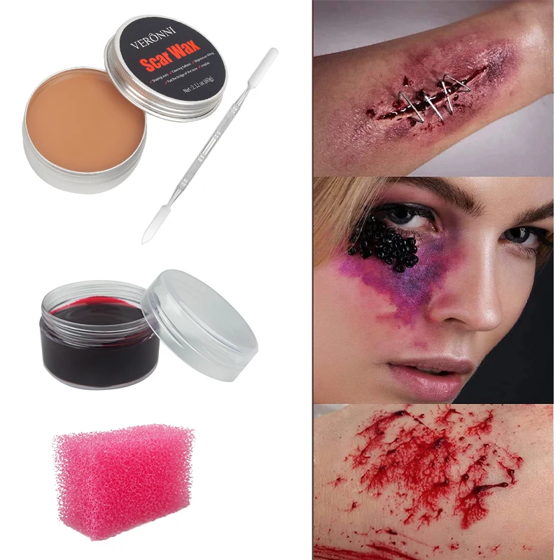 Sfx Набор Для Макияжа Лица И Тела Хэллоуин Специальные Эффекты Искусственных