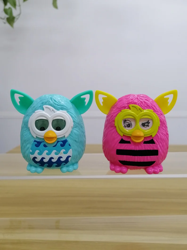 Mcdonaldss Furby Boom Furblings Hatch Eggs Change Eyes Cute Birds Doll Toy Children Boys Girls Birthday Gifts Collection