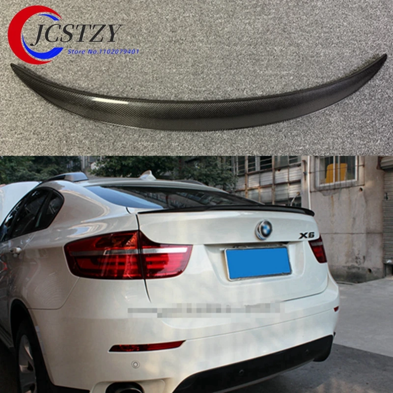 

For BMW X6 E71 Spoiler Carbon Fiber Spoiler For X6 2008 2009 2010 2011 2012 2013 Rear Trunk Wing Performance Spoiler