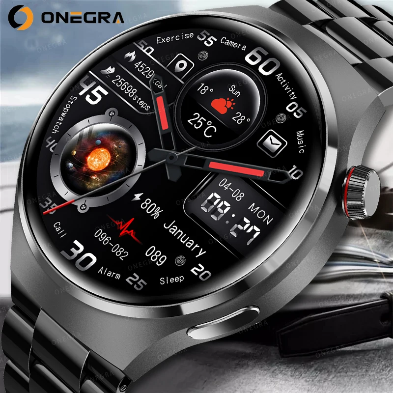 

2023 New Smart Watch Men GT4 Pro 360*360 HD Screen Heart Rate Bluetooth Call IP68 Waterproof SmartWatch For Huawei Xiaomi +Box