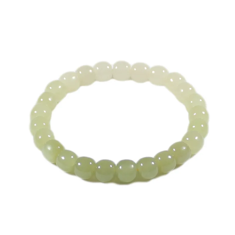 

Natural Hetian Jade Bracelet Gradient Color Nephrite Bangle Men Women Healing Jewelry Real Chinese Xinjiang Jades Stone Bracelet