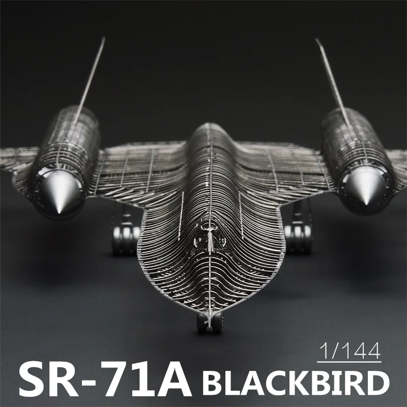 

Модель Jasmine, 3D металлический пазл, модель 1/144, модель BLACKBIRD Full PE в сборе, набор металлических моделей «сделай сам», лазерная вырезка, модель пазла