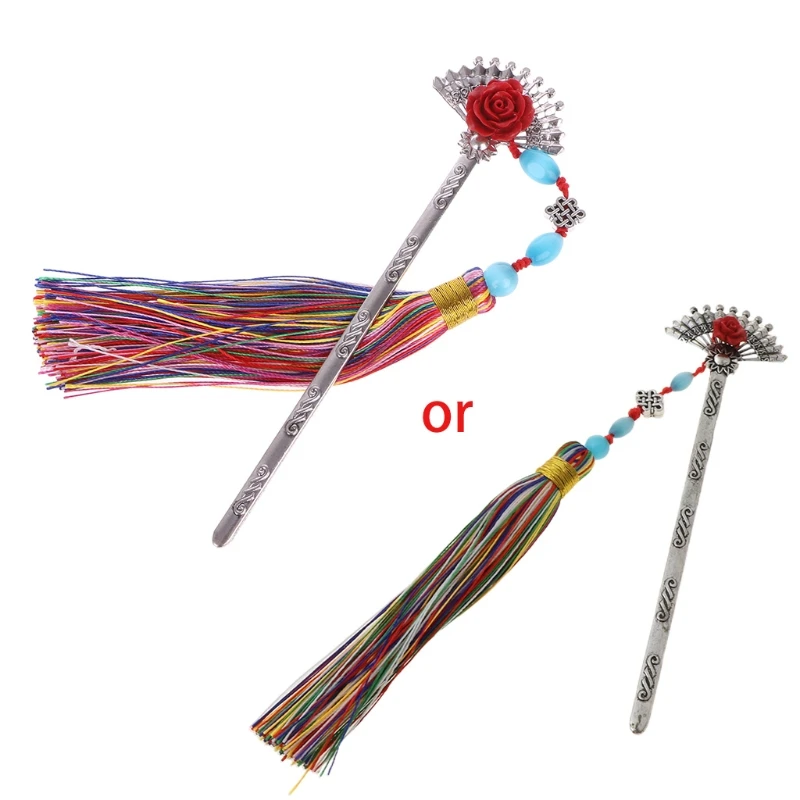 

Chinese Style Vintage Classic Metal Tassel Beads School Office Supplies