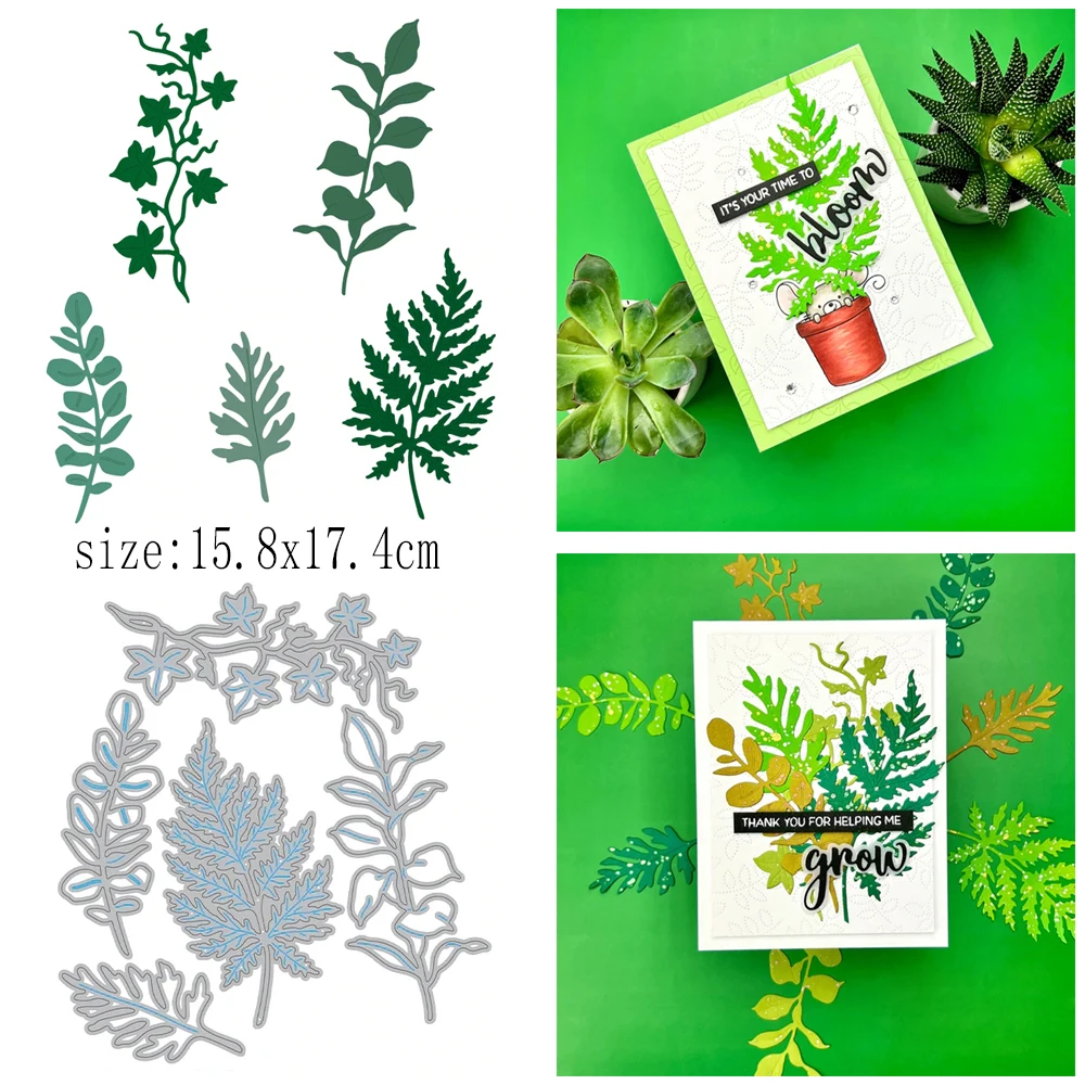 

Festive Branch Decoration Metal Cutting Dies 2022 New DIY Scrapbooking Album Paper Cards Decorative Crafts Embossing Die Cuts