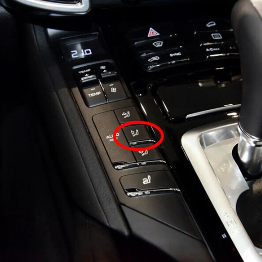 

Car Switch Button Cover Central Console Button Cover Dirt-resistant Easy Installed High Quality Never Fade Waterproof
