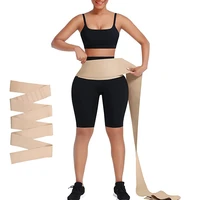 invisible bandage wrap waist trainer tummy wrap slimming adjustable gym workout belt lumbar trimmer waist support shapewear
