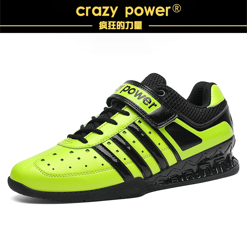 

2022 Gym Weightlifting Shoe Body Building Squat Shoes Indoor Fitness Sports Training Footwear Anti Slip Squat Sneaker JZ2098