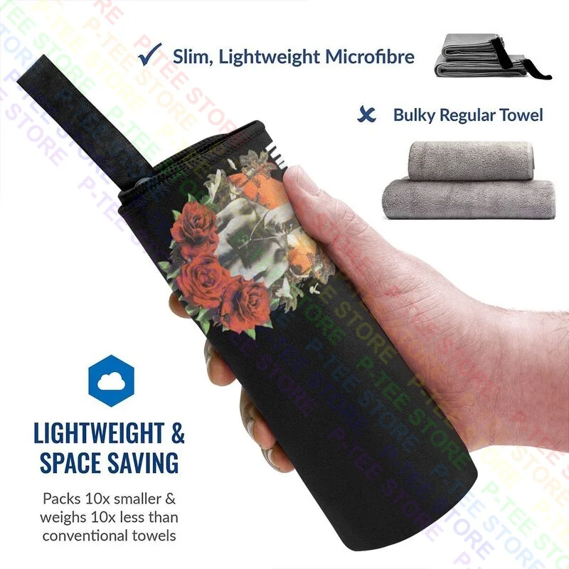 2Pac Makaveli Westcoast быстросохнущее полотенце пляжное для ванной