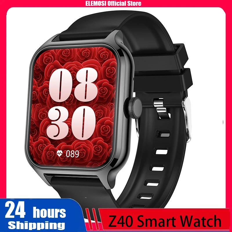 

Смарт-часы Elemosi Z40 с металлическим корпусом, 1,91 дюйма