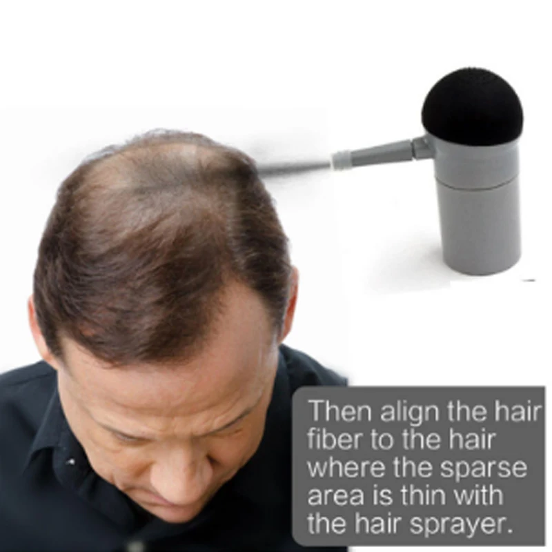 50g/100g Hair Fibers Keratin Thickening Spray Hair Building Fibers Bag Loss Products Instant Wig Regrowth Powders Refill Bag