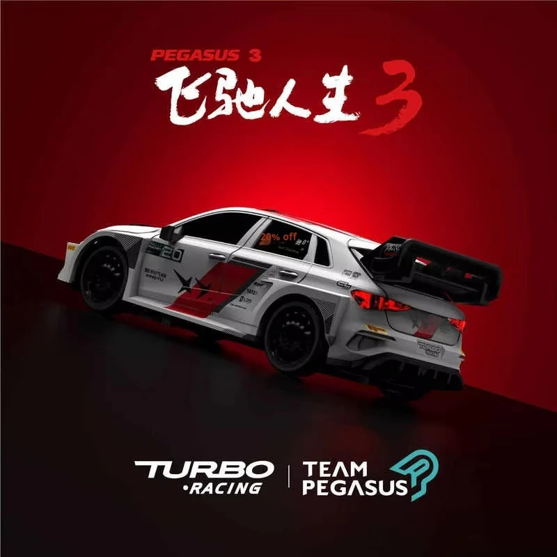 Фото Оригинальная радиоуправляемая машинка TURBO RACING Flying Life 3, масштаб 1:76, суперминиатюрная модель C78 RTR, подарок для любителей хобби №2