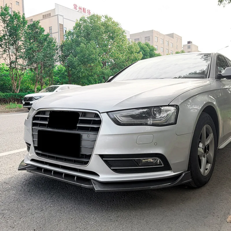 Фото Для Audi A4 B8.5 Standard 2013-2016: Передний бампер, сплиттер, защита кузова, внешние тюнинг-аксессуары №3