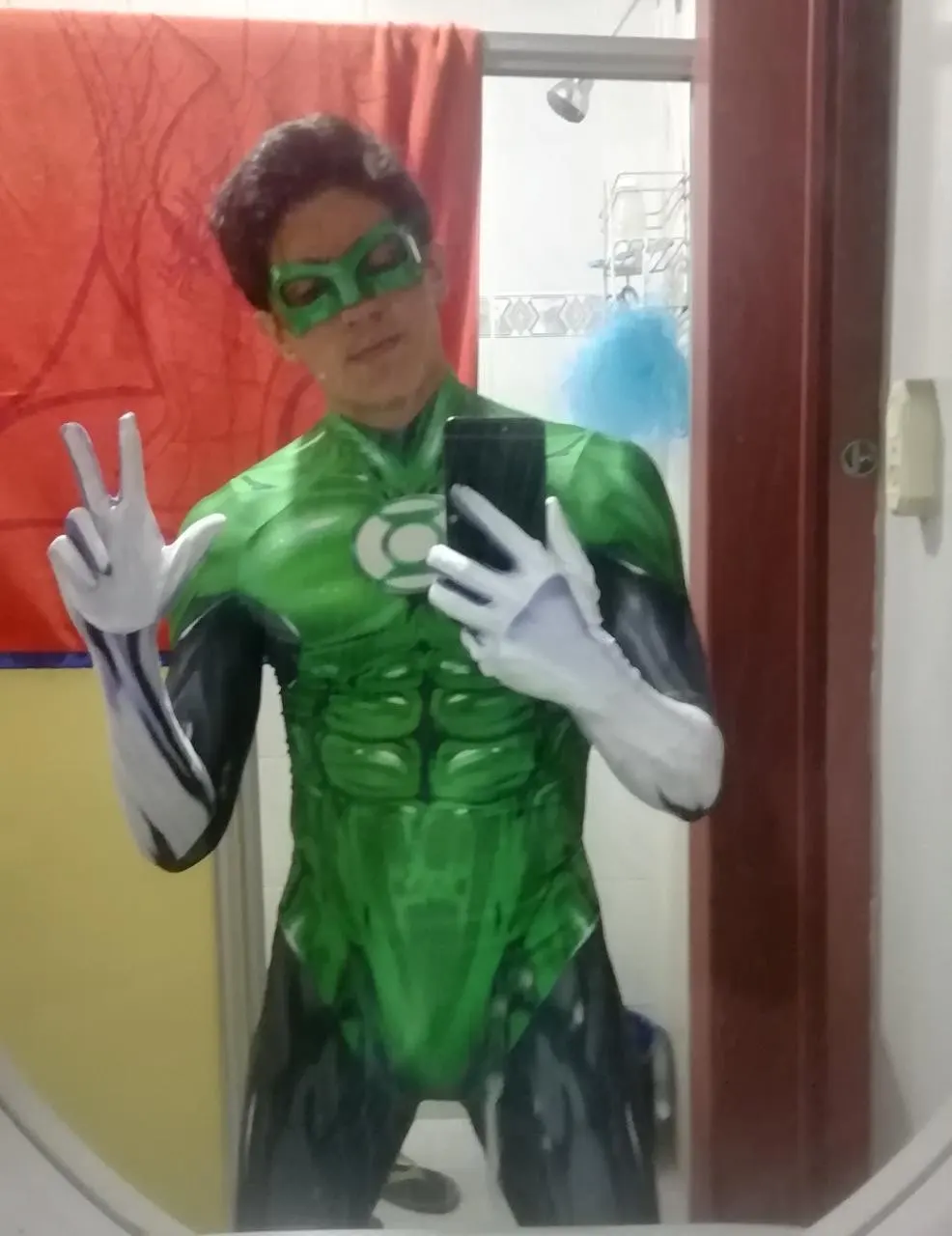 Adults/Kids Green Lantern Superhero Cosplay Costumes Zentai Halloween Party Bodysuit