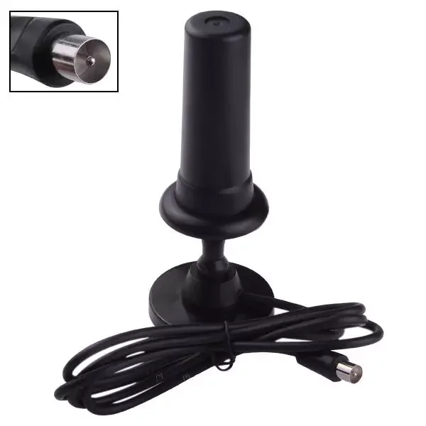 

NEW IN DBi Gain 75 ohm Digital DVB-T Receiver Antenna FM Freeview Aerial Antena DVB T Coaxial Booster Cable Base TV HDTV