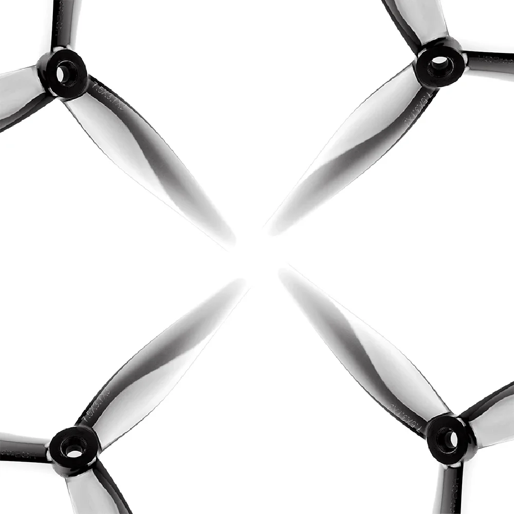 HQProp J75 7-дюймовый 3-лопастной пропеллер для RC FPV Drone DIY Большой радиус действия