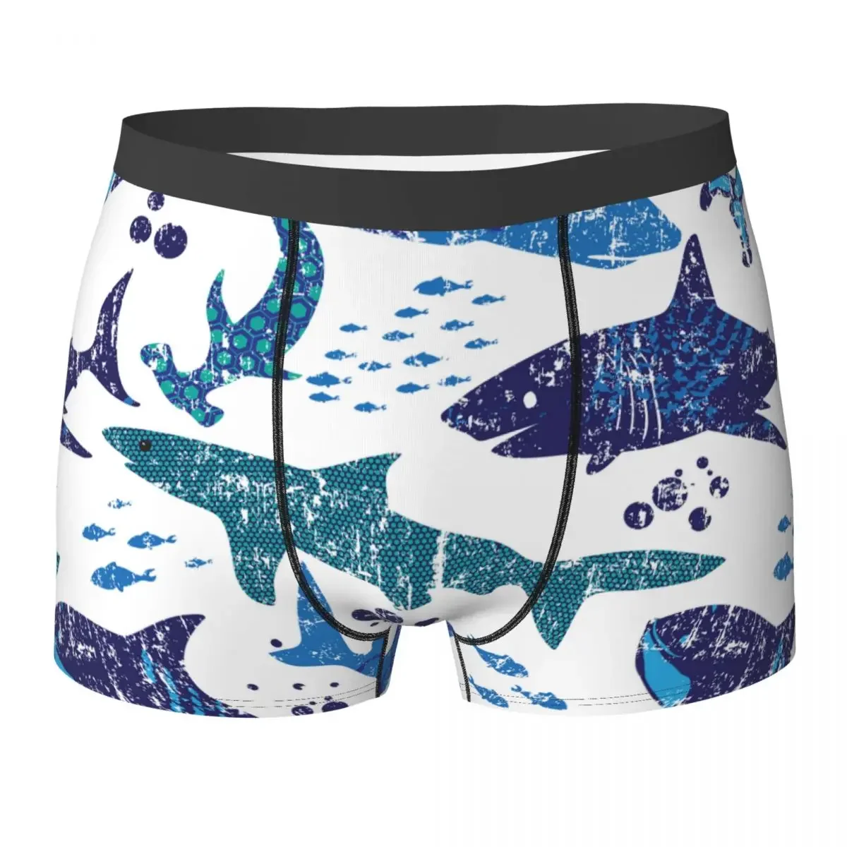 Мужское нижнее белье боксеры шорты забавные мягкие трусы для мужчин