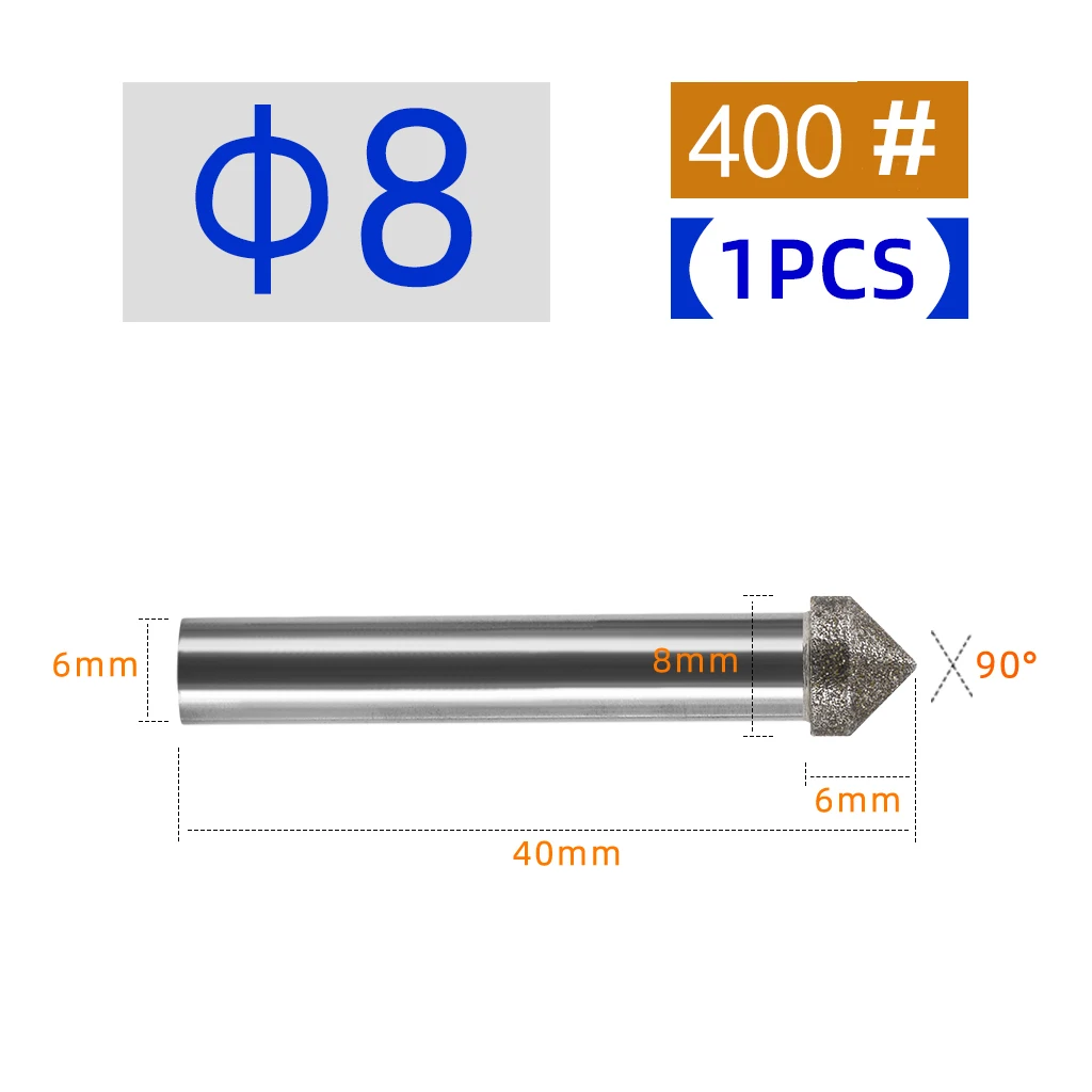 

Алмазная шлифовальная головка SDC 150# 400# 60°/90°