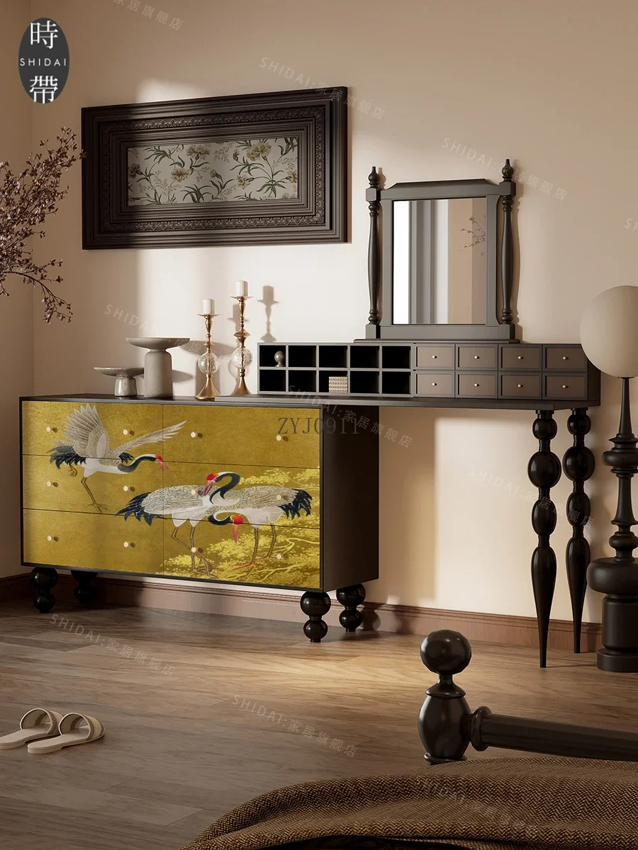 Спальня во французском китайском стиле для дома установка хранения из цельного