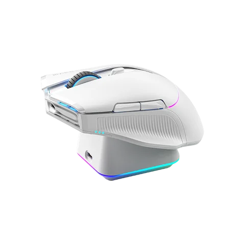 Беспроводная игровая мышь Machenike L8 PRO PAW3395 26000DPI RGB Kailh Switch Программируемый перезаряжаемый режим прокрутки с переменным режимом