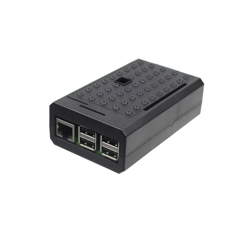 

ABS Case for Raspberry Pi 4B/3B+/3B/2B Shell Heat Dissipation Protective Shell Support Installation Raspberry Pi Camera