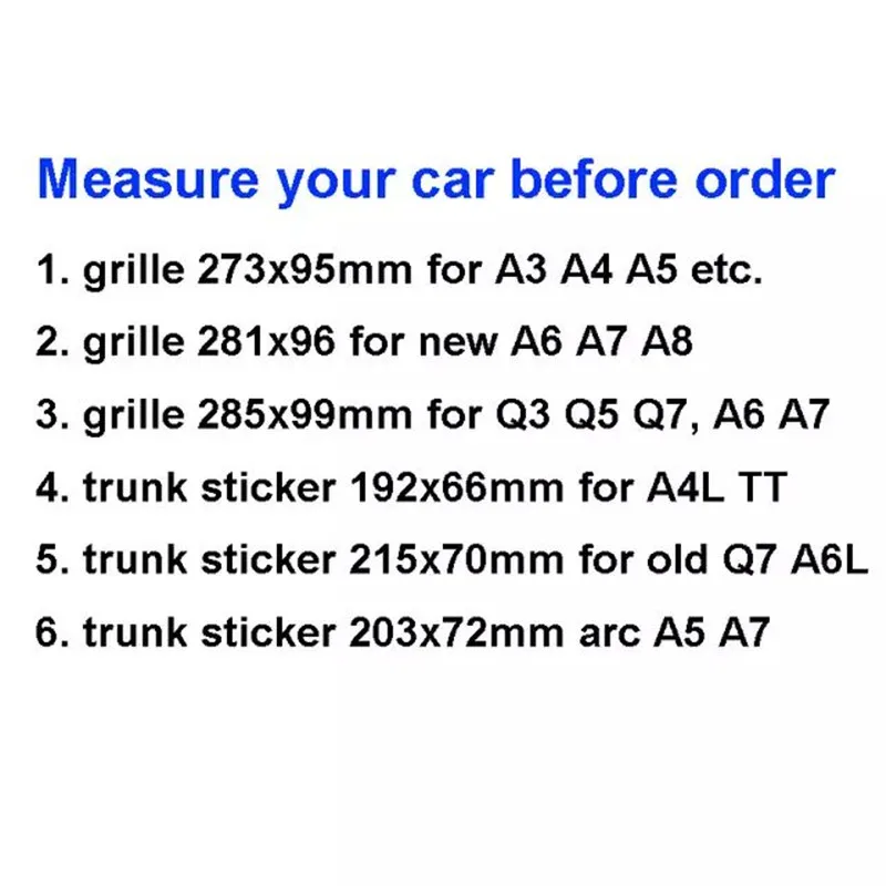 4 кольца ABS серебристый черный Автомобильный капот Передняя крышка гриль задний