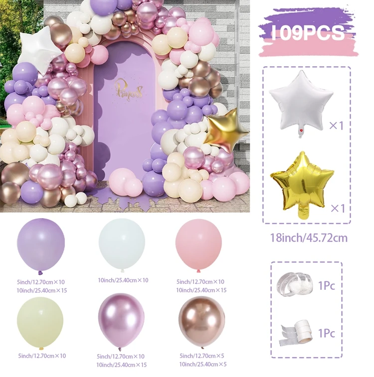 

Набор воздушных шаров Wayfun "Макарон"