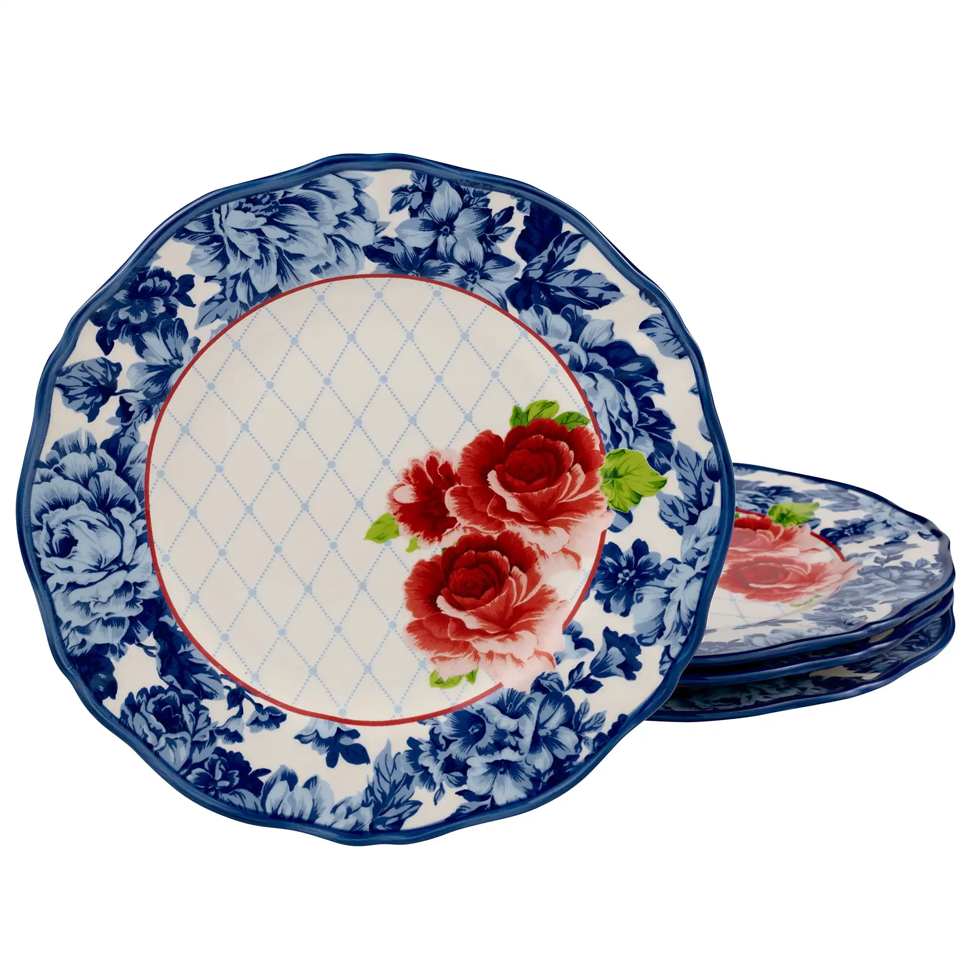 

Heritage Floral Dinner Plates, Set of 4