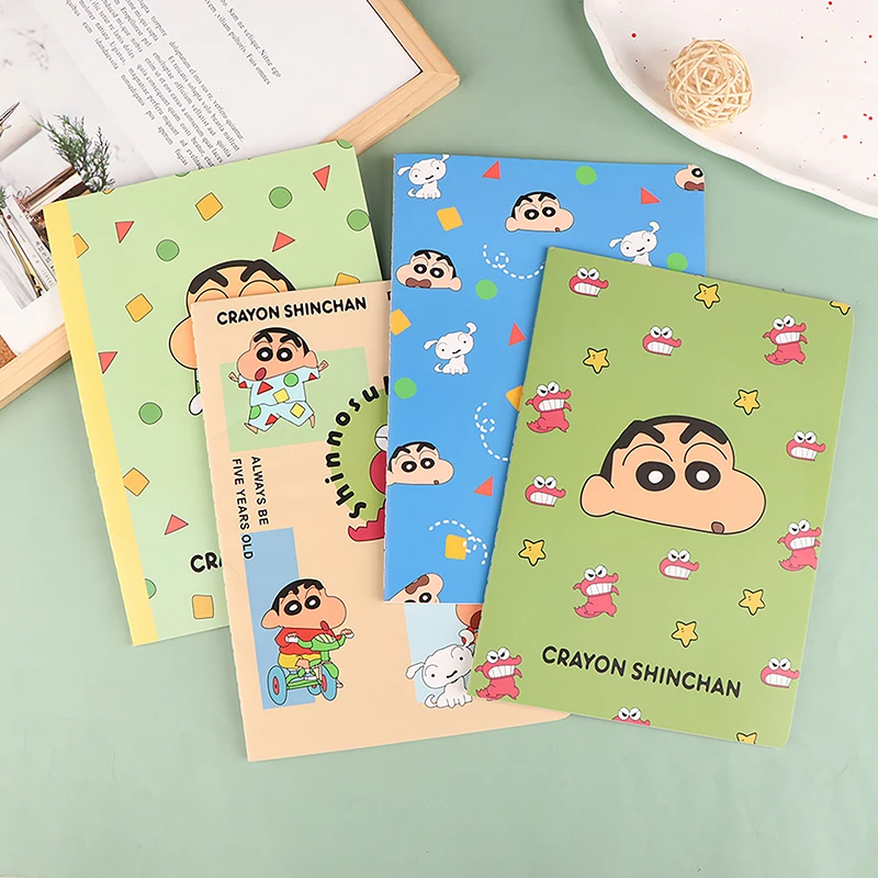 

1Pc Anime Crayon Shin-Chan Figure Cartoon Notebook B5 Horizontal Notebook Diary Book 30 Thick Book Birthday Gift Student