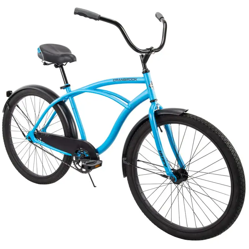 

26" Cranbrook Men's Comfort Cruiser Bike, Matte Blue Bicycle Bike Travel Adult Teens Gift