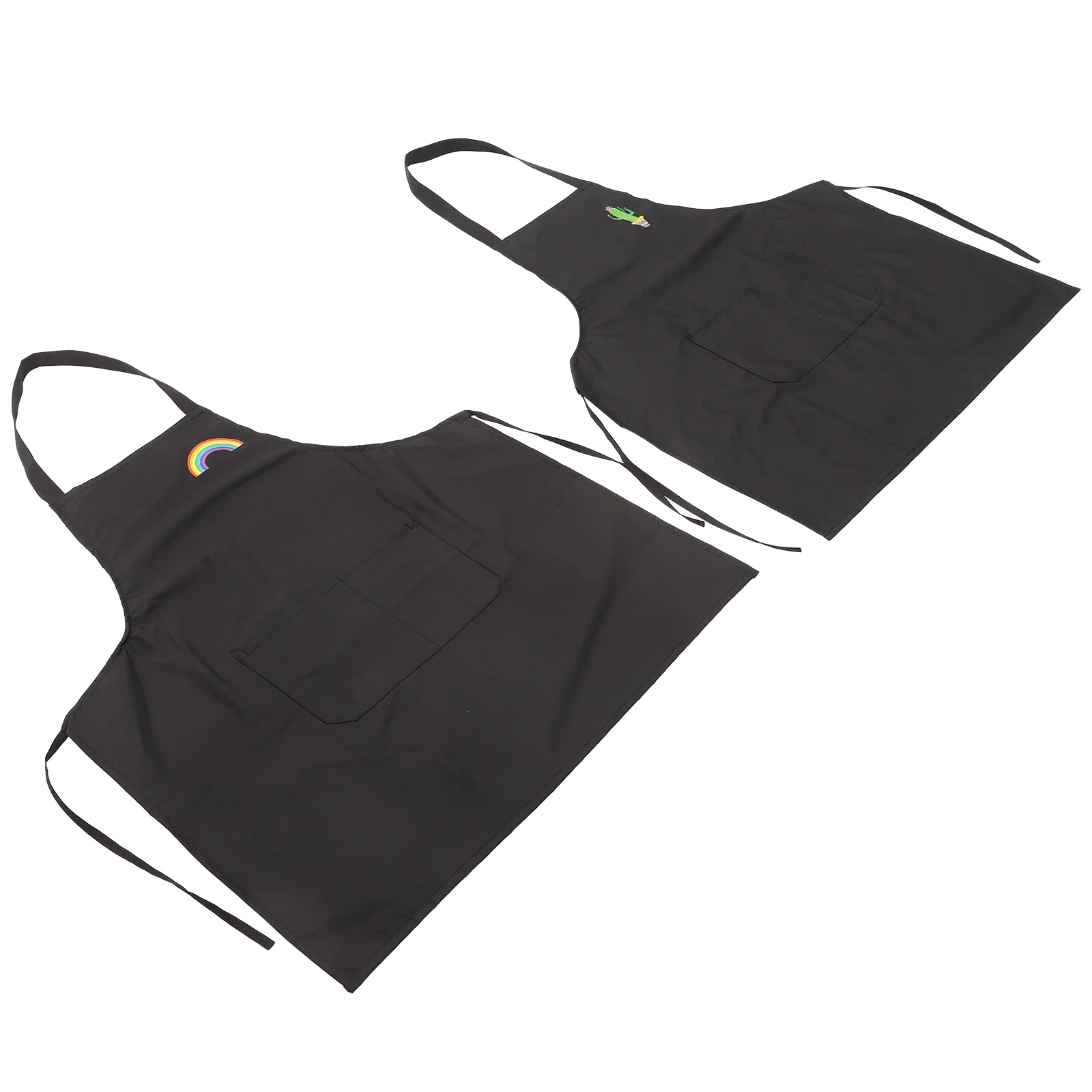 

2Pcs Aprons For Gardening Practical Apron With Pockets Wear-resistant Kitchen Aprons for Home Cooking Kitchen