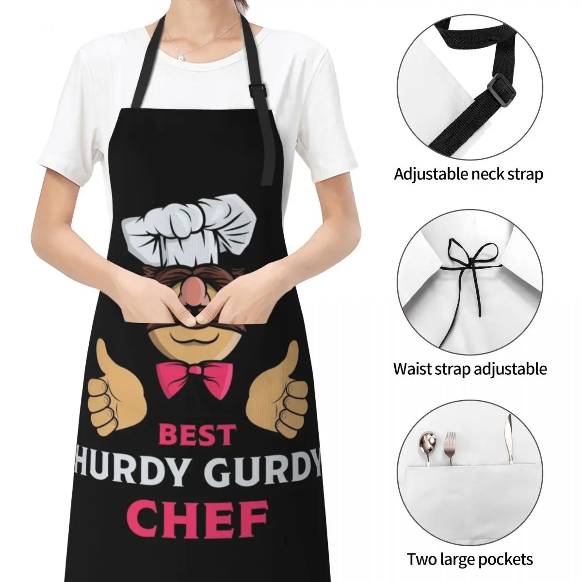 What Der Verk Hurdy Gurdy Bork микроволновая печь шеф-повар-фартук для плохого приготовления