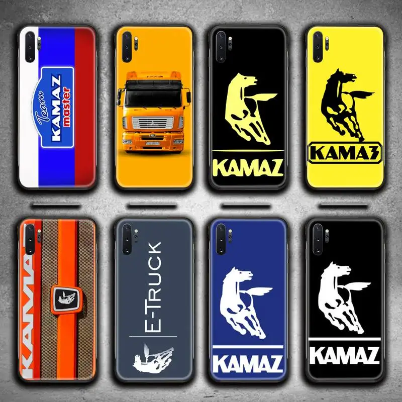 

Kamaz Trucks Logo Phone Case For Samsung Galaxy Note20 ultra 7 8 9 10 Plus lite M51 M21 M31S J8 2018 Prime
