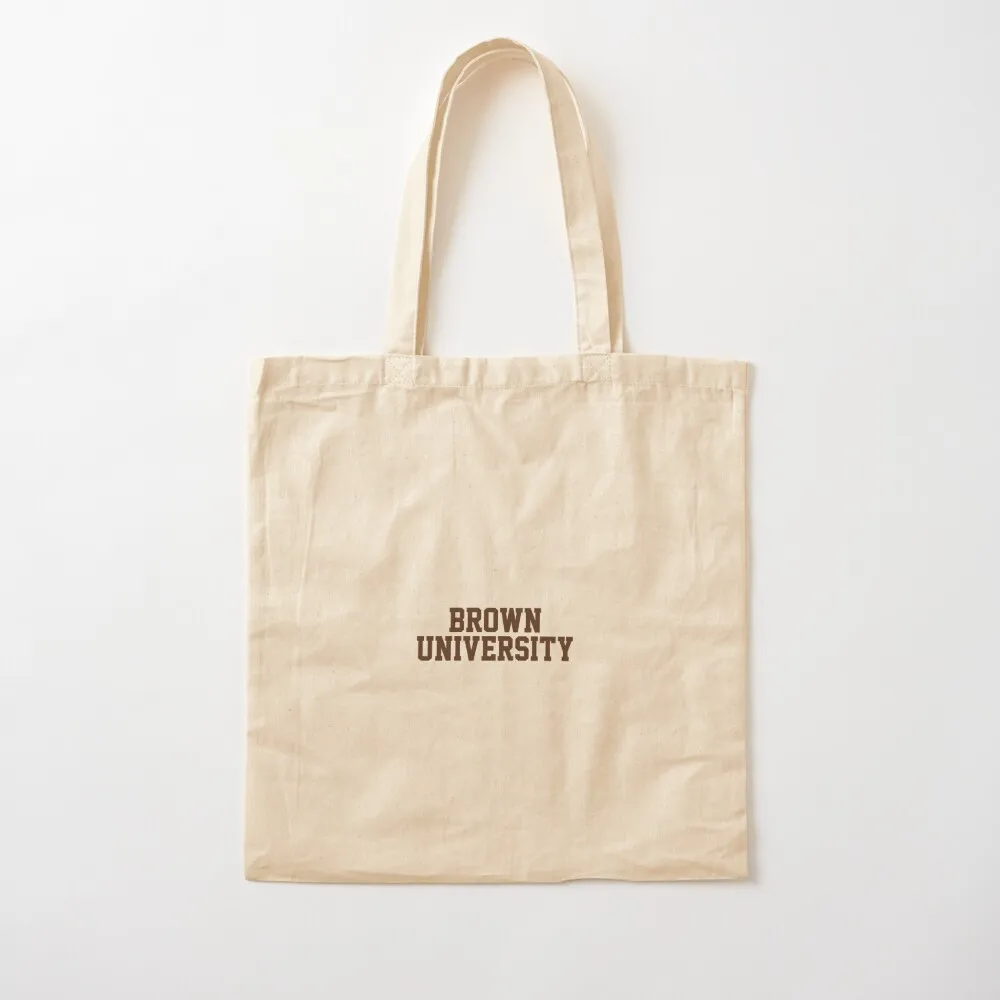 Коричневый университет - Предварительность Rhode Island Tote Bag Пляжная сумка Большая