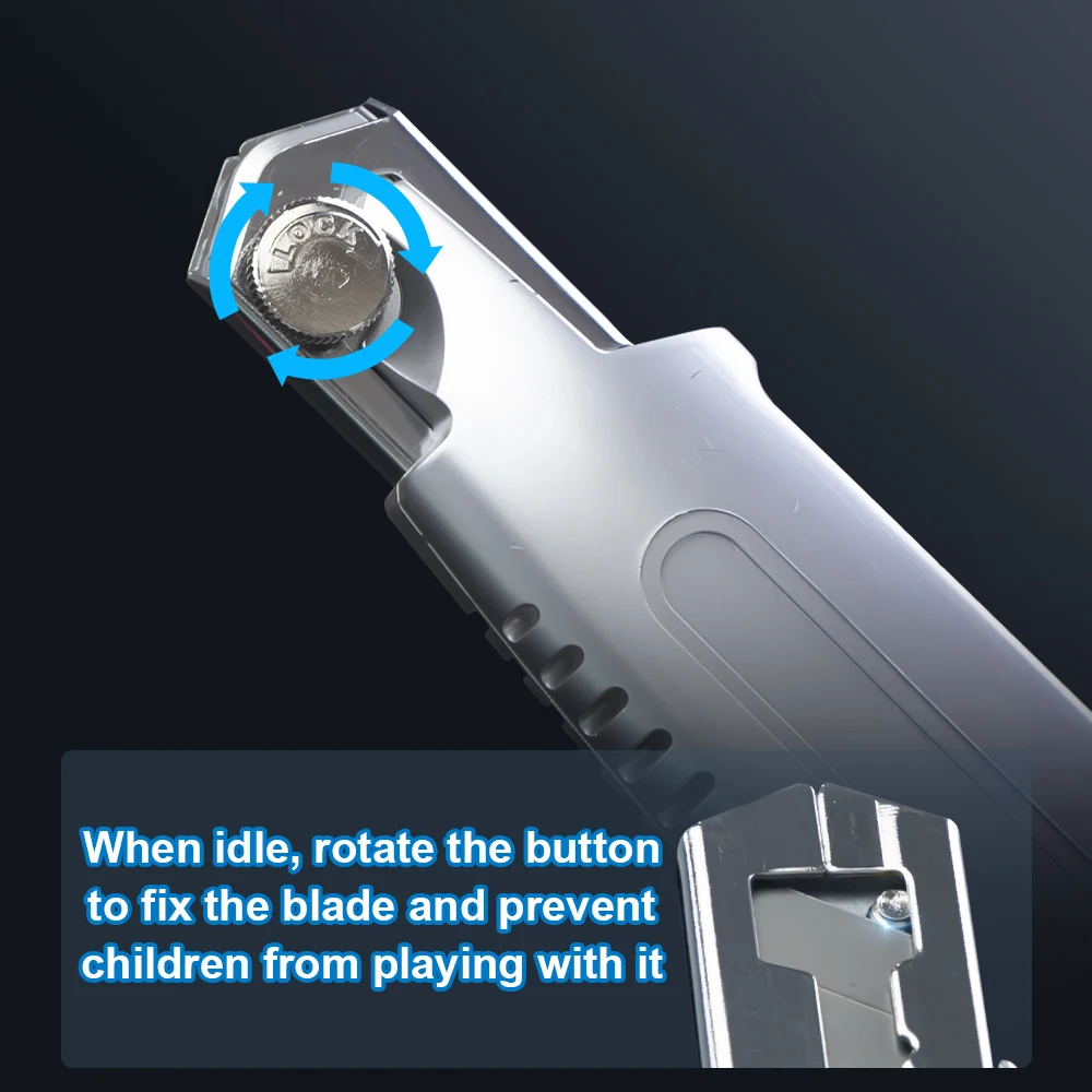 Универсальный нож промышленный сверхмощный резак лезвие 5 шт. хранилище толщина 0